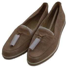 Naturalizer Suede Tassel Loafers NWOB Size 9W